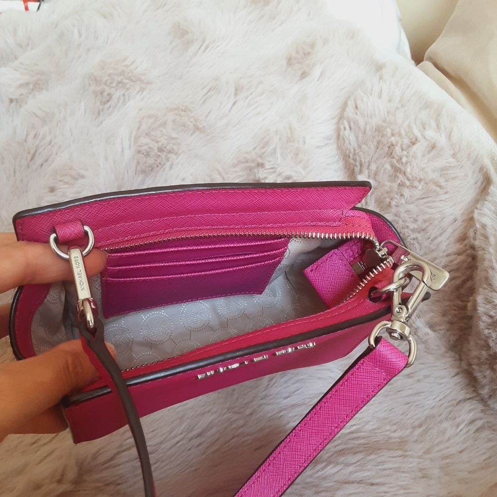 Michael Kors Pink Mini Crossbody Bag - Picture 7 of 7